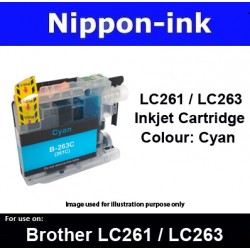 LC261 / LC263 Cyan For Brother