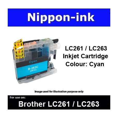 LC261 / LC263 Cyan For Brother