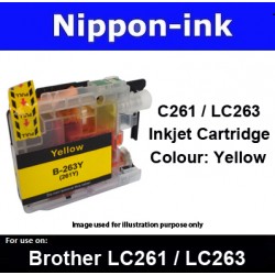 LC261 / LC263 Yellow For Brother