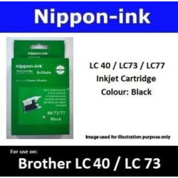 LC40 / LC73 Black for Brother ink cartridge