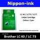 LC40 / LC73 Cyan for Brother ink cartridge