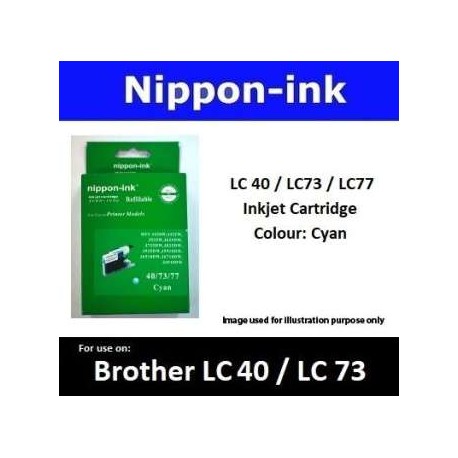 LC40 / LC73 Cyan for Brother ink cartridge