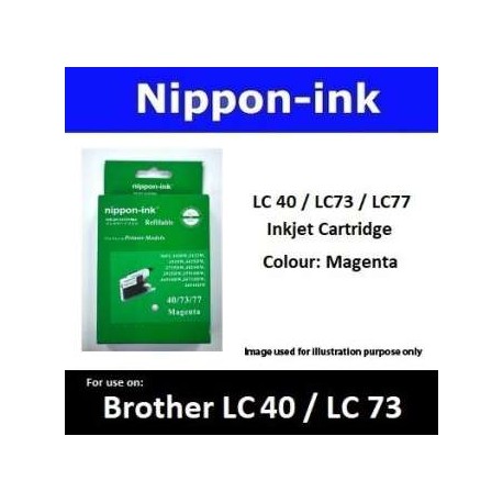 LC40 / LC73 Black for Brother ink cartridge