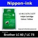 LC40 / LC73 Black for Brother ink cartridge