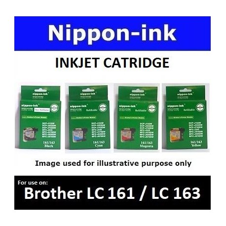 LC161 / LC163 Black for Brother ink cartridge