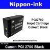 PGI2700 Black For Canon ink cartridge - MB5070 MB5170 MB5370 MB5470 iB4070  iB4170 - PGI2700BK