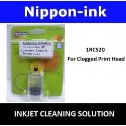 Cleaning solution ( To Remove Print Head Clog ) - For All Inkjet Printers - Brother Epson Canon HP Lexmark Dell
