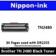 TN 2480 Black For Brother laser toner TN2480 Nipponink
