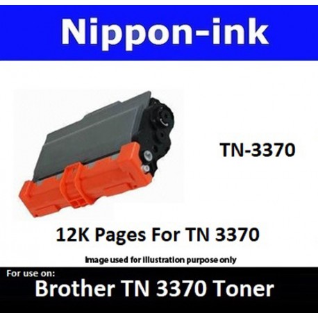 TN 3370 Black For Brother laser toner TN3370 Nipponink