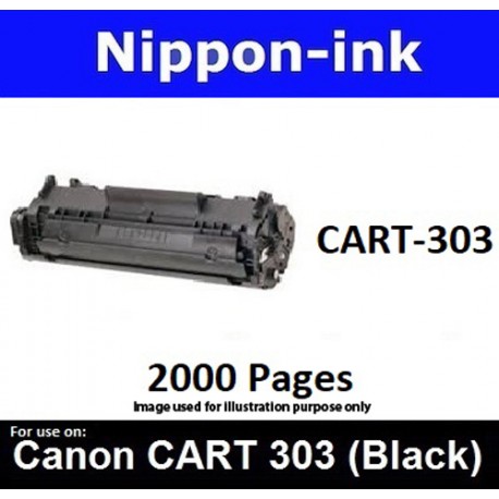 Cartridge 303 Black For Canon laser toner Cartridge303 Nipponink