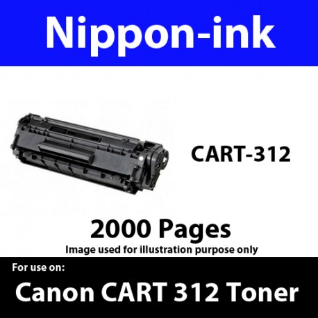Cartridge 312 Black For Canon laser toner Cartridge312 Nipponink