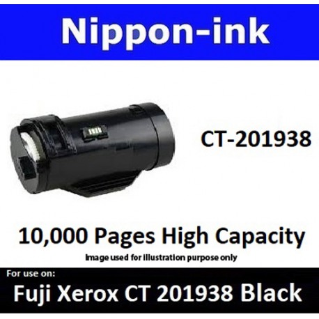 For Fuji Xerox CT 201937 Black laser toner Nipponink CT201937