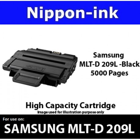 MLT-D 209L For Samsung 209 Black laser toner Nipponink MLT-D209L