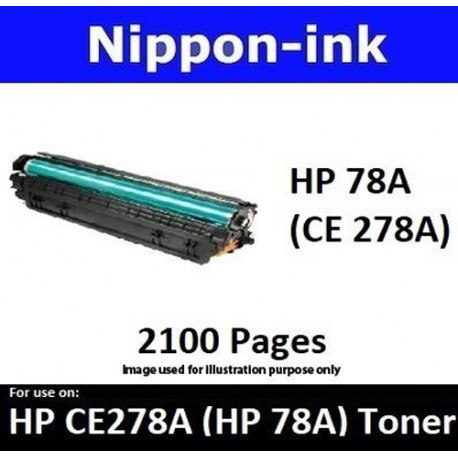 For HP 78 A ( CE 278A ) Black laser Toner Nipponink 78A ( CE278A )