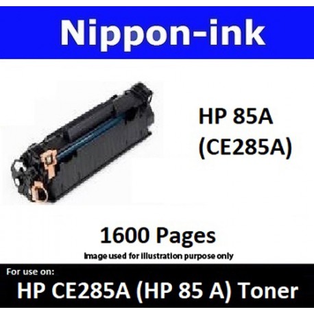 For HP 85 A ( CE 285A ) Black laser Toner Nipponink 85A ( CE285A )