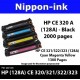 For HP 128 A ( CE 320A 321A 322A 323A ) laser Toner Nipponink 128A ( CE320A CE321A CE322A CE323A )( Black Cyan Magenta Yellow )