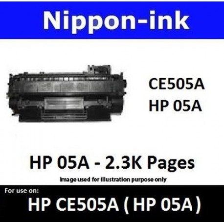 For HP 05 A ( CE 505A ) Black laser Toner Nipponink 05A ( CE505A )